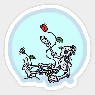 bones and botany Sticker